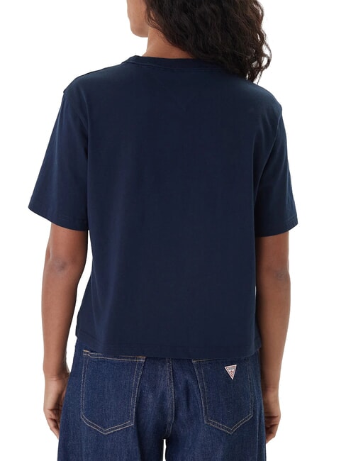 TJ Camiseta de manga corta azul marino noche oscura - camiseta