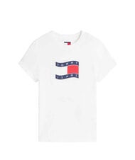 TOMMY HILFIGER TJ FLAG Camiseta de algod&oacute;n crudo - camiseta - 3