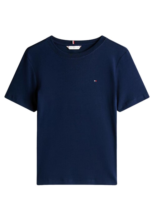 TH Camiseta de algod&oacute;n azul marino noche oscura - camiseta
