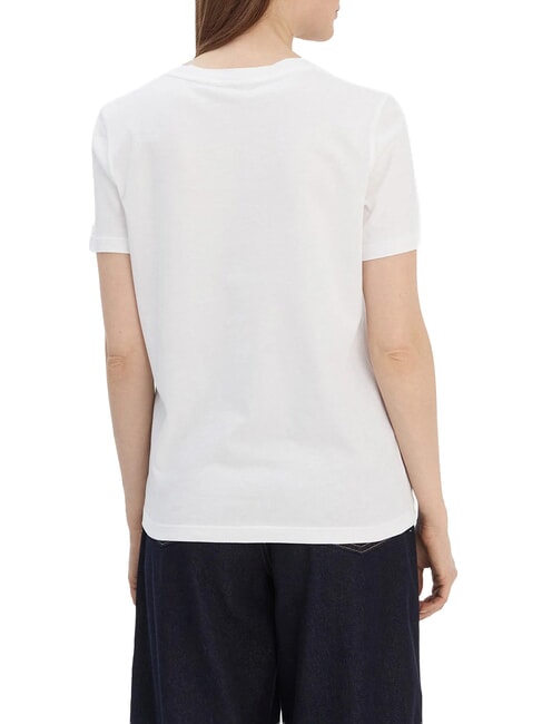 TH 1985 Camiseta de algod&oacute;n blanco &oacute;ptico - camiseta