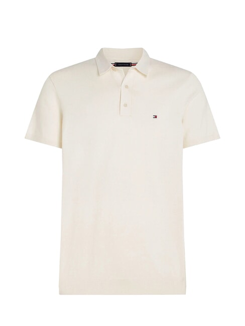 TH Camisa polo de manga corta p&eacute;talo de marfil - camisa polo