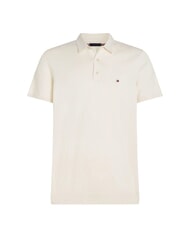 TOMMY HILFIGER TH Camisa polo de manga corta p&eacute;talo de marfil - camisa polo - 3