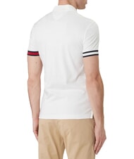 TOMMY HILFIGER TH Polo de algod&oacute;n blanco - camisa polo - 2