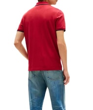 TOMMY HILFIGER TH Polo de algod&oacute;n regenerado regata roja - camisa polo - 2