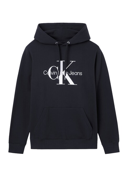 CKJ Sudadera de algod&oacute;n blanco brillante - Sudaderas