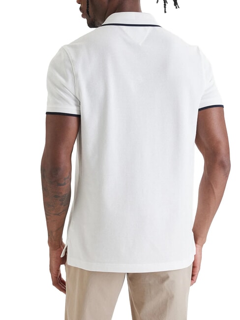 TH Polo de algod&oacute;n regenerado blanco - camisa polo