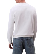 CALVIN KLEIN CKJ Sudadera de cuello redondo blanco brillante - Sudaderas - 2
