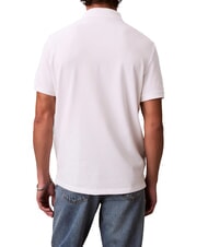 CALVIN KLEIN CKJ Camisa polo de manga corta blanco brillante - camisa polo - 2