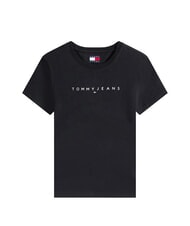 TOMMY HILFIGER SCRIPT LOGO Camiseta de manga corta negro y negro - camiseta - 3