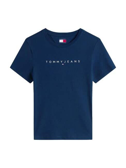 SCRIPT LOGO Camiseta de manga corta azul marino noche oscura 1 - camiseta