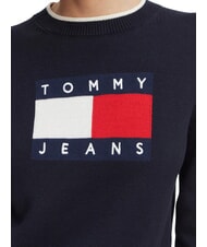 TOMMY HILFIGER TJ Su&eacute;ter de algod&oacute;n azul marino noche oscura - Su&eacute;teres de mujer - 3
