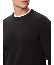 TOMMY HILFIGER TJ Jersey de algod&oacute;n regenerado negro - Su&eacute;teres de los hombres - 3