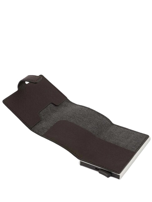 BLACK SQUARE Tarjetero de piel MORO - Carteras Hombre
