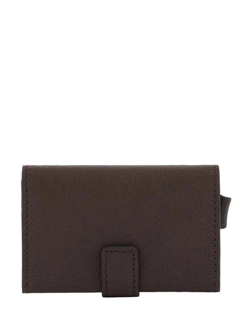 BLACK SQUARE Tarjetero de piel MORO - Carteras Hombre