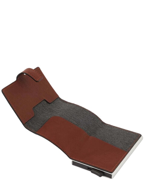 BLACK SQUARE Tarjetero de piel CUERO - Carteras Hombre