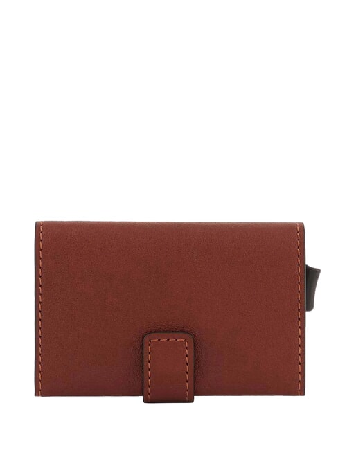 BLACK SQUARE Tarjetero de piel CUERO - Carteras Hombre