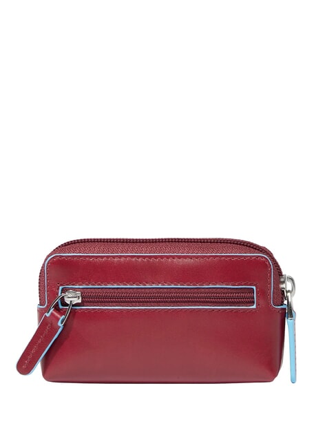 BLUE SQUARE Estuche de cuero para llaves ROJO - Llaveros