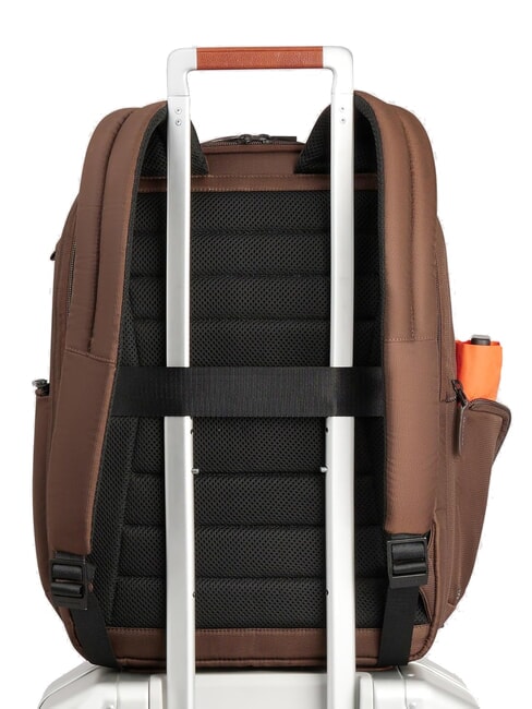 WOLLEM Mochila para port&aacute;til de 15,6" BROWN - Mochilas para port&aacute;til