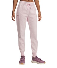 UNDER ARMOUR RIVAL FLEECE Pantalones de ch&aacute;ndal jaspeado rosa claro de primera calidad - Pantalones de mujer - 3