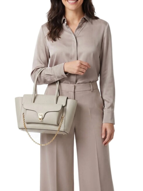 DOUBLE BEAT Bolso de hombro eucalipto - Bolsos Mujer