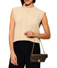COCCINELLE DOUBLE BEAT Compradora con bolso de mano lodo - Bolsos Mujer - 3