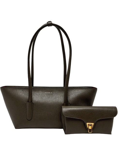 DOUBLE BEAT Compradora con bolso de mano lodo - Bolsos Mujer