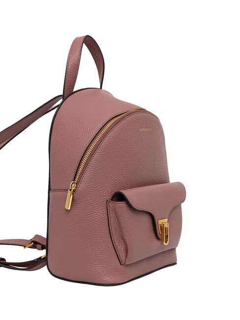 BEAT GENERATION Mochila de cuero rosa de invierno - Bolsos Mujer