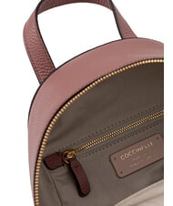 COCCINELLE BEAT GENERATION Mochila de cuero rosa de invierno - Bolsos Mujer - 4