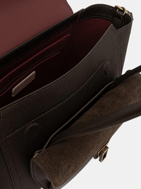 DOUBLE BEAT WAX Bolso de hombro con correa para el hombro. lodo - Bolsos Mujer