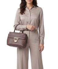 COCCINELLE ARLETTIS Bolso de mano de piel martillada - Bolsos Mujer