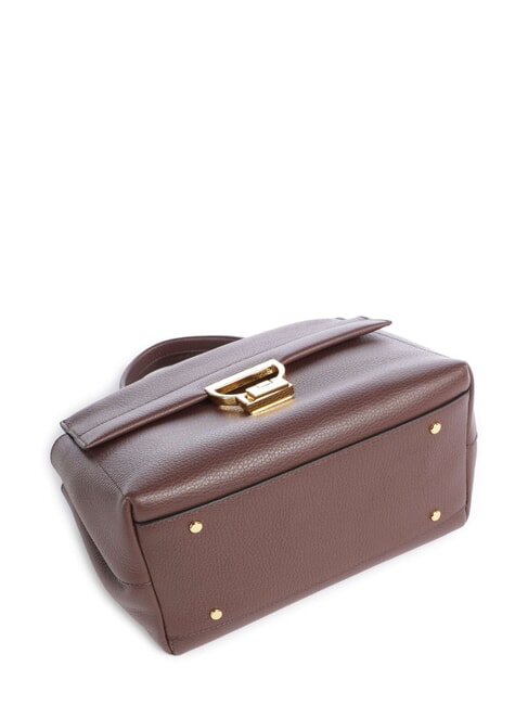 ARLETTIS Bolso de mano de piel martillada baya - Bolsos Mujer
