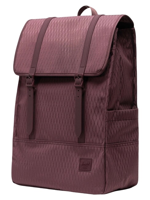 SURVEY  Mochila de PET reciclado diamante de ar&aacute;ndano - Mochilas Escuela & Tiempo Libre