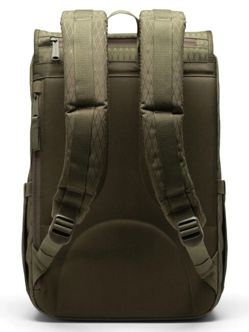 LITTLE AMERICA MID mochila mediana diamante verde hiedra - Mochilas Escuela & Tiempo Libre