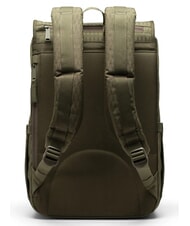 HERSCHEL LITTLE AMERICA MID mochila mediana diamante verde hiedra - Mochilas Escuela & Tiempo Libre - 3