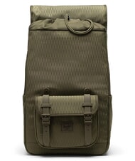 HERSCHEL LITTLE AMERICA MID mochila mediana diamante verde hiedra - Mochilas Escuela & Tiempo Libre - 4