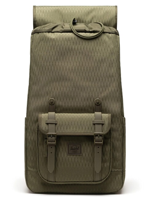 LITTLE AMERICA  Mochila de tama&ntilde;o est&aacute;ndar diamante verde hiedra - Mochilas Escuela & Tiempo Libre