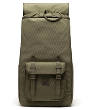 HERSCHEL LITTLE AMERICA  Mochila de tama&ntilde;o est&aacute;ndar diamante verde hiedra - Mochilas Escuela & Tiempo Libre - 4