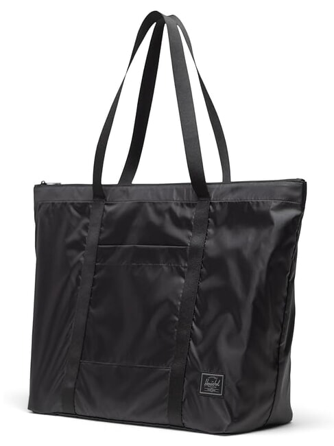 PORTALAND  Bolsa de compras plegable tono negro - Bolsos Mujer