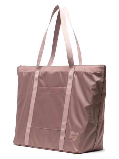 PORTALAND  Bolsa de compras plegable tono rosa ceniza - Bolsos Mujer