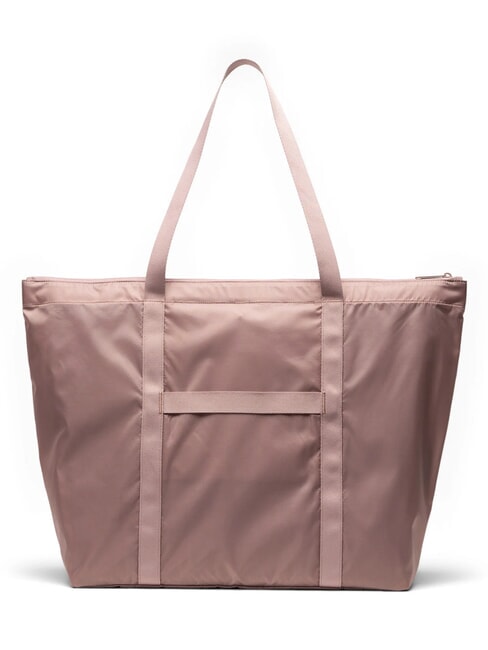 PORTALAND  Bolsa de compras plegable tono rosa ceniza - Bolsos Mujer