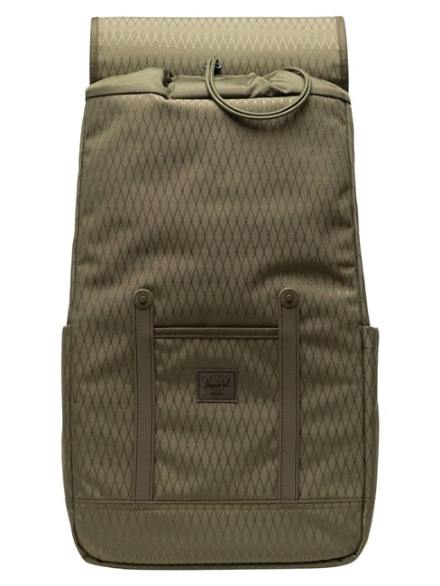 RETREAT Mochila diamante verde hiedra - Mochilas Escuela & Tiempo Libre