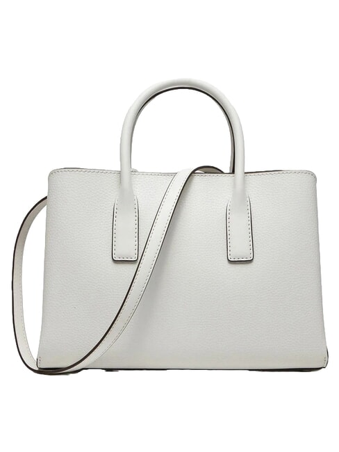 RUTHI Bolso de mano con correa para el hombro, de piel. blanco - Bolsos Mujer