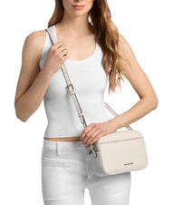 MICHAEL KORS JET SET Bolso bandolera ajustable, de piel. blanco - Bolsos Mujer - 2
