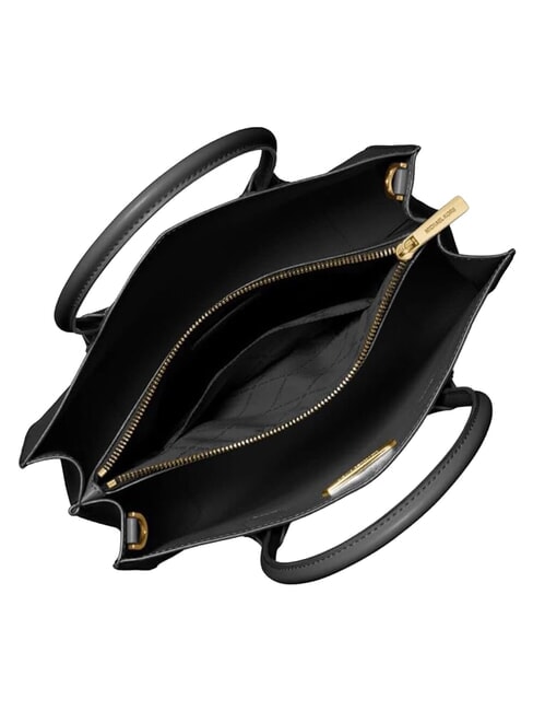 MERCER Bolso de hombro de piel negro - Bolsos Mujer