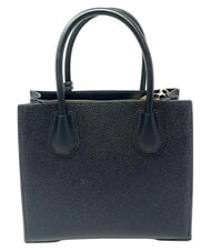 MICHAEL KORS MERCER Bolso de mano con correa para el hombro, de piel. negro - Bolsos Mujer - 3