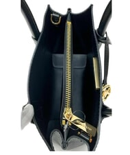 MICHAEL KORS MERCER Bolso de mano con correa para el hombro, de piel. negro - Bolsos Mujer - 5