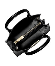 MICHAEL KORS MERCER Bolso de mano con correa para el hombro, de piel. negro - Bolsos Mujer - 6