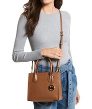 MICHAEL KORS MERCER Bolso de mano con correa para el hombro, de piel. equipaje - Bolsos Mujer - 2