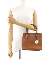 MICHAEL KORS MERCER Bolso de mano con correa para el hombro, de piel. equipaje - Bolsos Mujer - 7