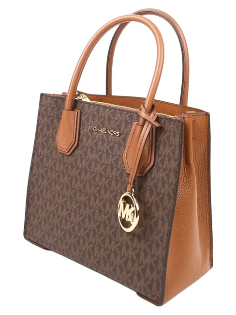 MERCER Bolso bandolera con correa para el hombro marr&oacute;n - Bolsos Mujer